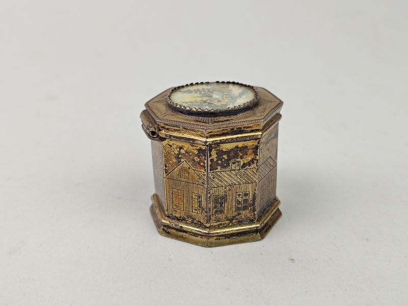 Luktdosa, Silver Adrian Lilja 1847 Karlskrona
