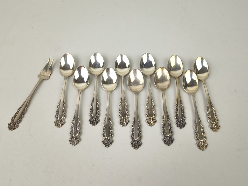 Teskedar, Silver
