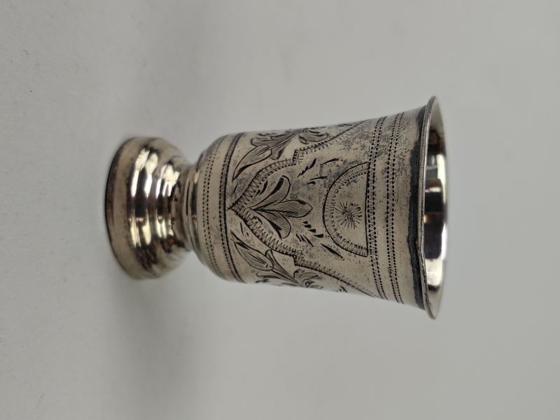 Vodkakopp, Silver, Ryssland 1800-tal