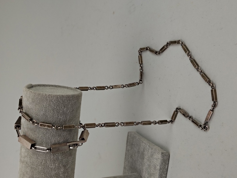 Armband & halsband, Silver, Stavlänk bl.a. Danmark