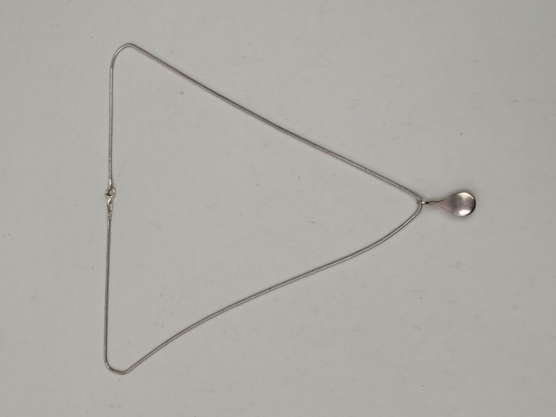 Halsband, "Happy Tear" Efva Attling, Silver