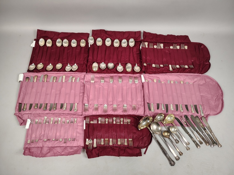 Bestickuppsättning, Nysilver 108 delar