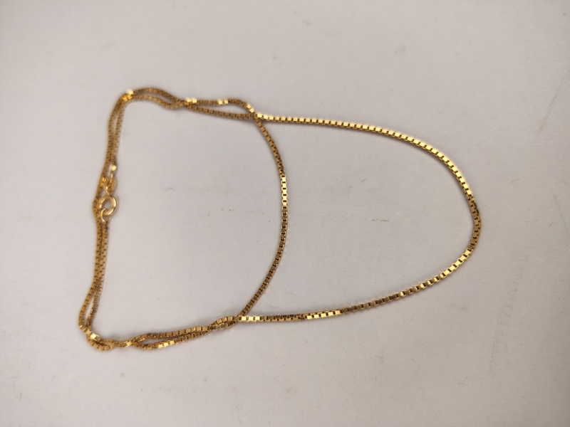 Halsband, Venezialänk, 18 k Guld
