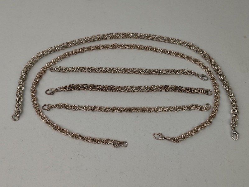 Arm- & halsband, Silver