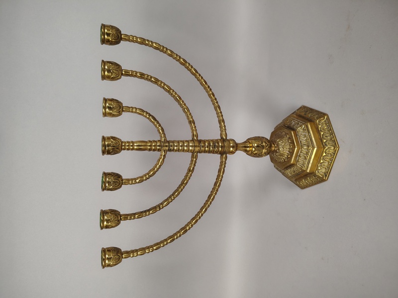 Ljusstake, mässing
