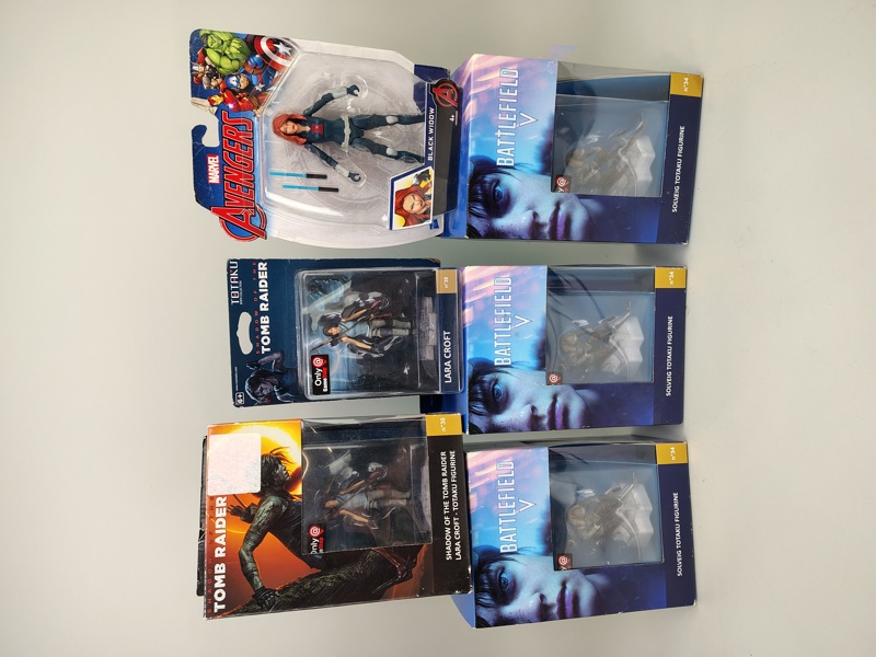 Leksaksfiguriner 6 st, Totaku