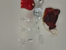 Ljushållare & konstglas bl.a. Glimma glasbruk