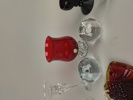 Ljushållare & konstglas bl.a. Glimma glasbruk
