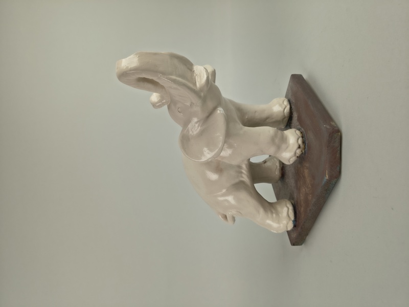 Figurin, Elefant gips