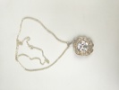 Silver, Armring & halsband med bergkristall
