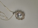 Silver, Armring & halsband med bergkristall