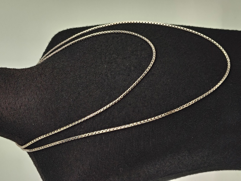 Halsband 2 st, Silver Venezialänk