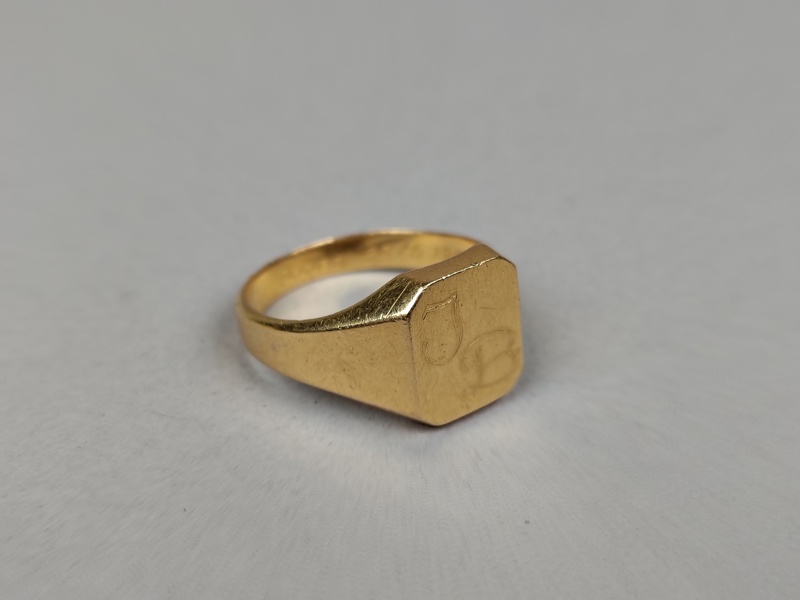 Klackring, 18 k Guld