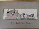 Silkesbroderi, "The Good Old Days" Thomas Stevens England 1800-tal