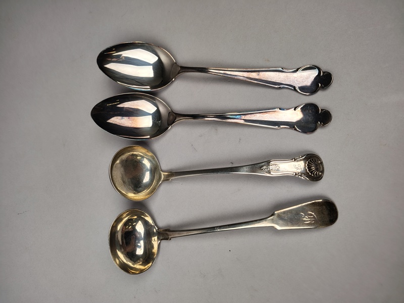 Silver, 4 delar bl.a. England