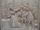 Relief, Alabaster i träram