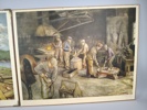 Skolplansch, Smed & Byggnadsarbete