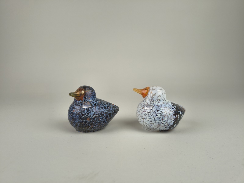Figuriner, Fåglar, glas Bertil Vallien Boda