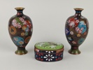 Vaser & ask, Cloisonné Kina