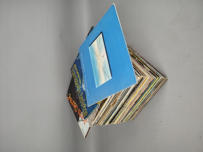 Parti LP-skivor, blandad Genre