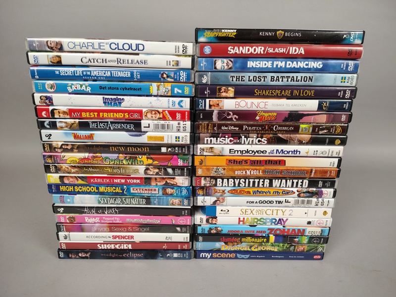 Parti DVD-filmer