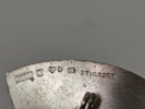 Broscher 4 st, Silver