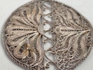 Broscher 4 st, Silver Filigranarbete