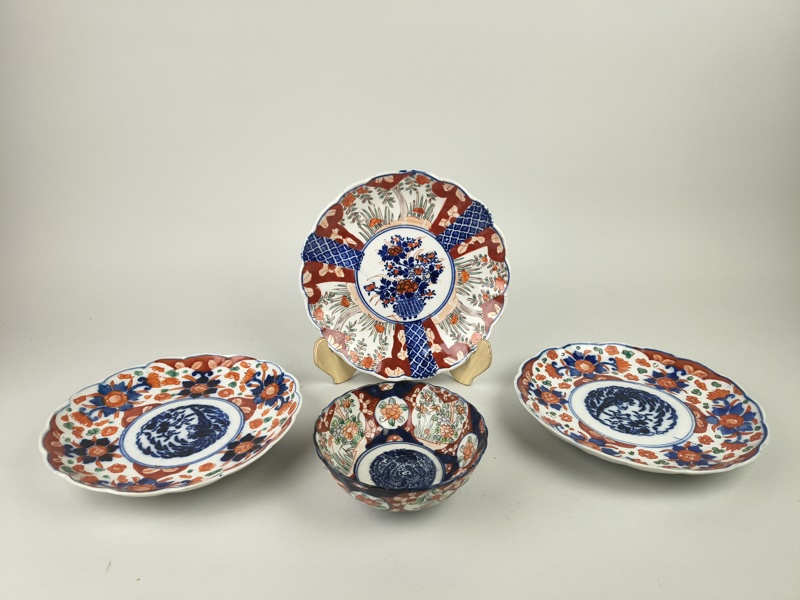 Skål & fat, Imari Japan