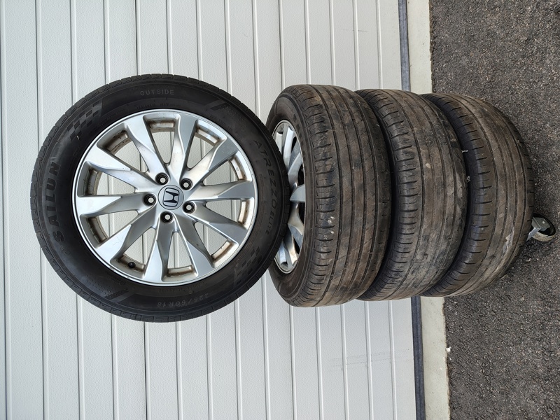 Hjul, Aluminiumfälg, Sommardäck, Honda CR-V 225/60-18
