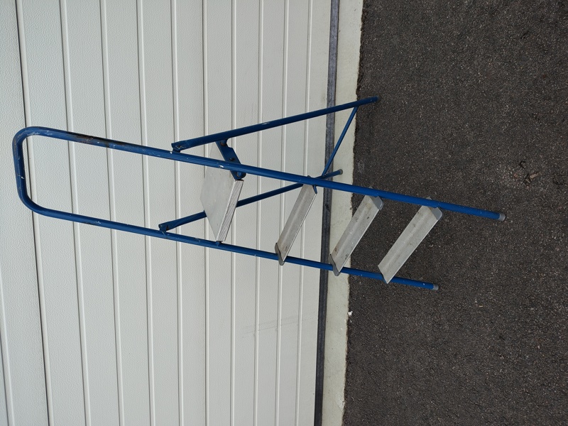 Trappstege, metall