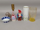 Diverse glas & porslin bl.a. Terrakotta Tomte