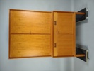  Linneskåp, Bertil Fridhagen, Bodafors, teak