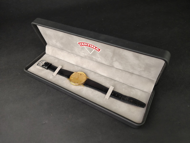 Armbandsur, 18 k Guld Certina