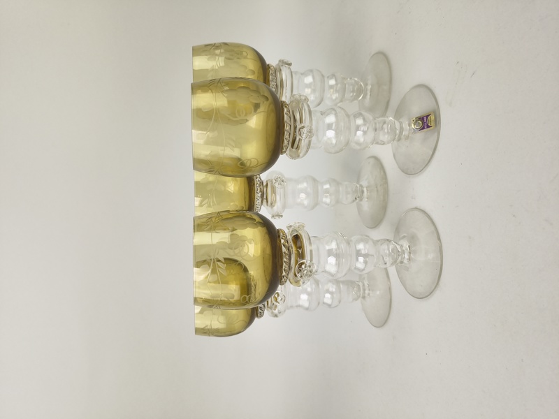 Glas, Hyllinge glasbruk Hälsingborg, 5 st