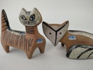 Figuriner, Katt & Räv, Lisa Larson Gustavsberg