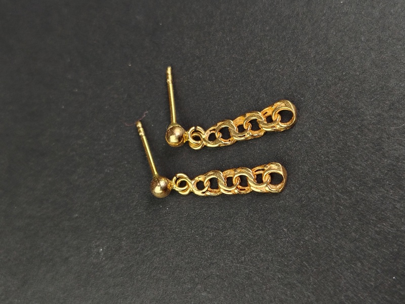 Örhänge, Bismarck, 18 K Guld