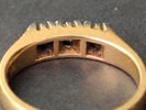 Ring, 18 k Guld & Diamanter 3 st