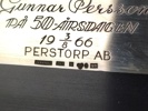 Ask, Isolit med Silverinlägg, Perstorp