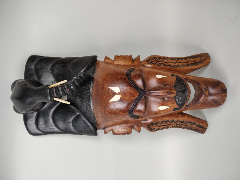 Mask, trä Afrika