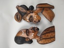 Väggreliefer/skulpturer, trä Afrika
