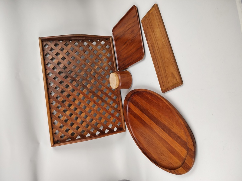 Hem & hushåll, Teak bl.a. Bricka