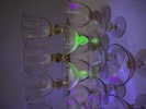 Glas, "Gulli" Siegfrid Ståhl Gulla skruf, Uranglas