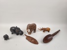 Figuriner, trä Afrika