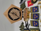 Parti Militära Emblem, knappar, pins m.fl.