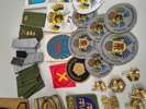 Parti Militära Emblem, knappar, pins m.fl.