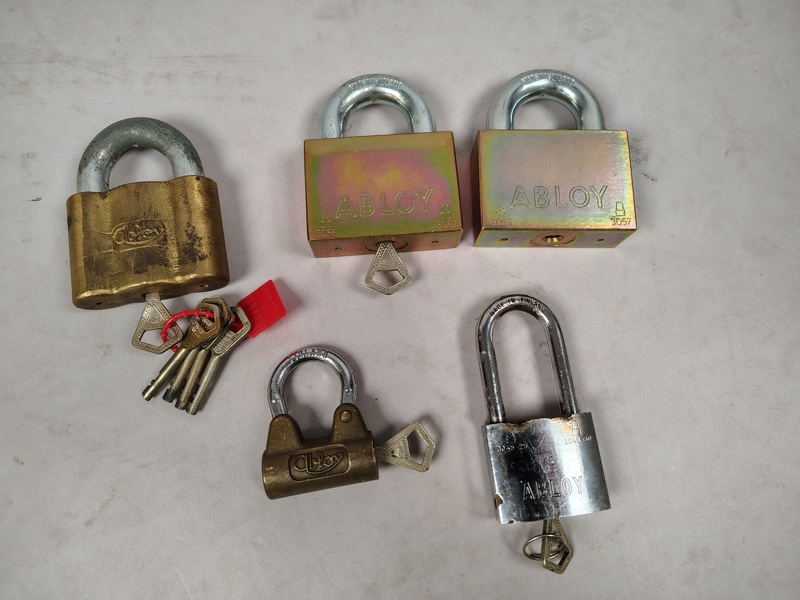 Hänglås, Abloy 5 st