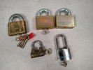 Hänglås, Abloy 5 st