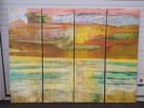 Målade paneler, Marstrands Designers 1974, signerad