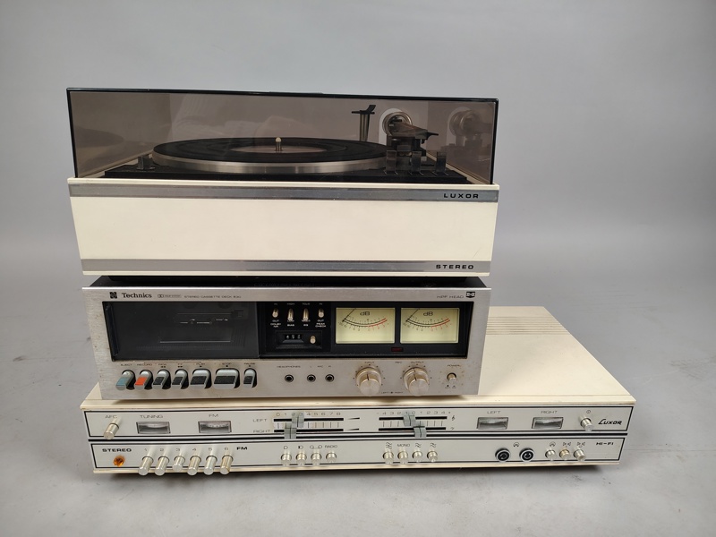 Stereo, Luxor & Technics Casette Deck 630