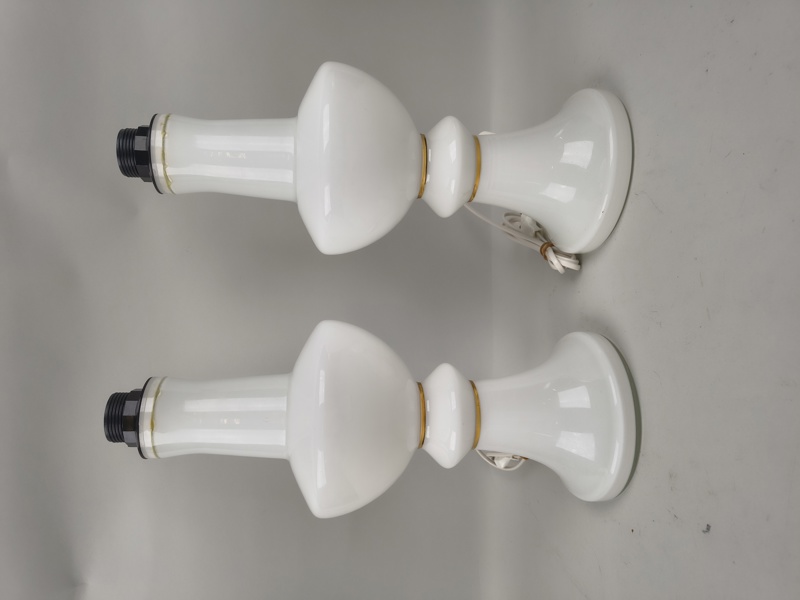 Bordslampor, par Luxus glas